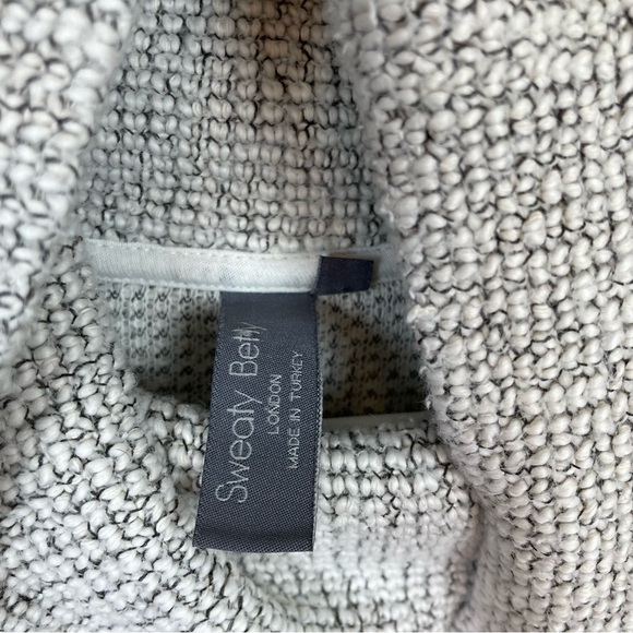 Sweaty Betty Bouclé Funnel Neck Sweatshirt Size Medium - Picture 8 of 11